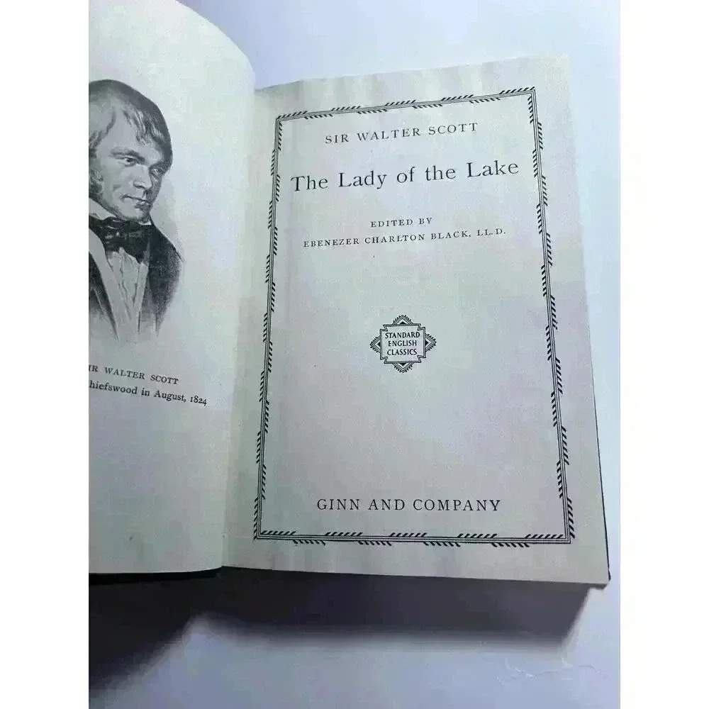 Vintage "The Lady of the Lake" - 1921 Edition - Sir Walter Scott - Picture 6 of 12